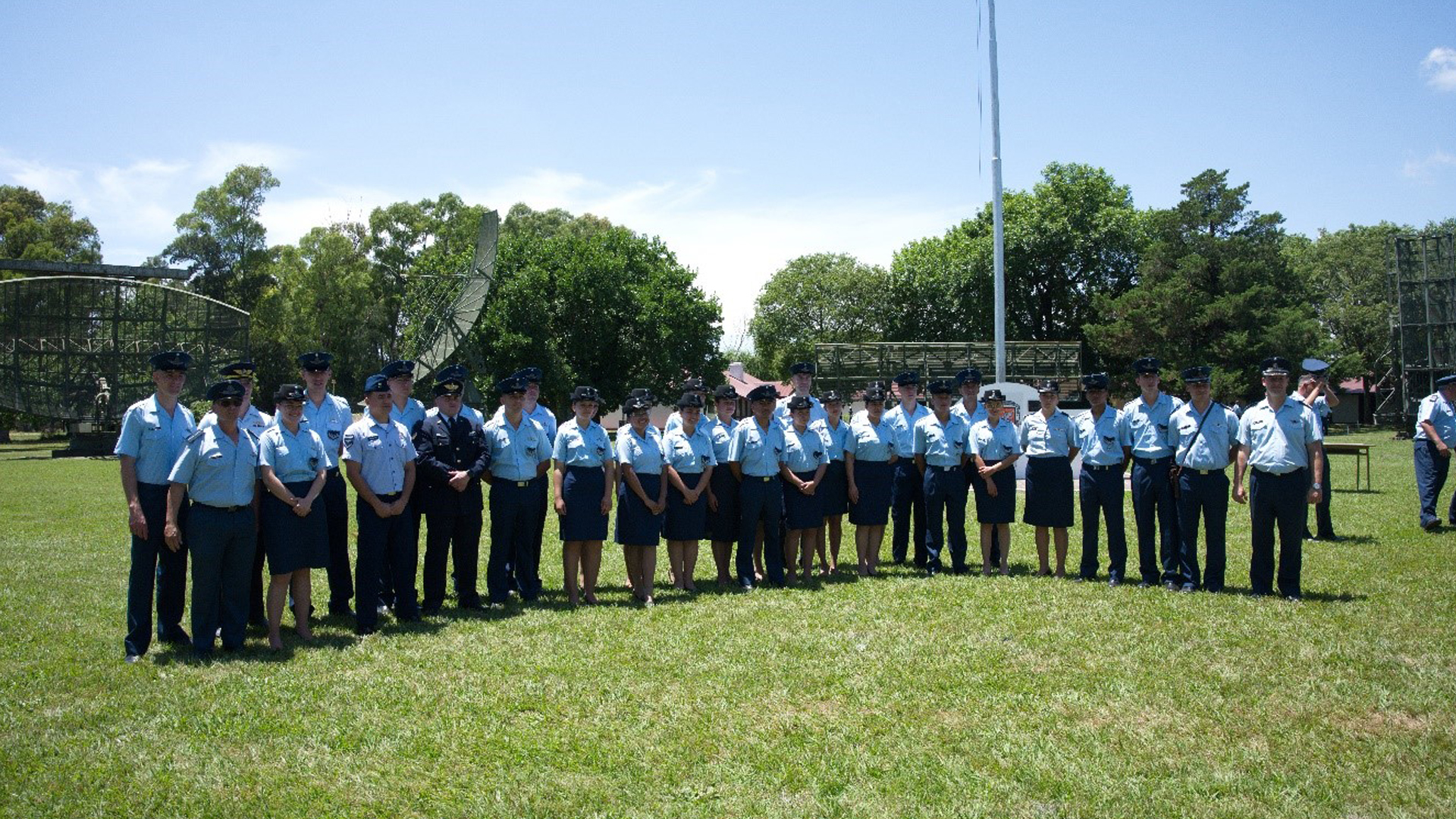 Se celebró el egreso de Cursos en la Base Aérea Militar Merlo